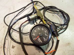Greddy fuel pressure gauge